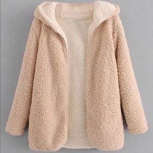Hooded Teddy Coat